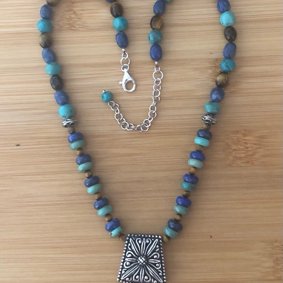 $86  Whitney Kelly Designer Estate Necklace  Sterling Silver Marked WK 925 CHINA - Picture 4 of 5